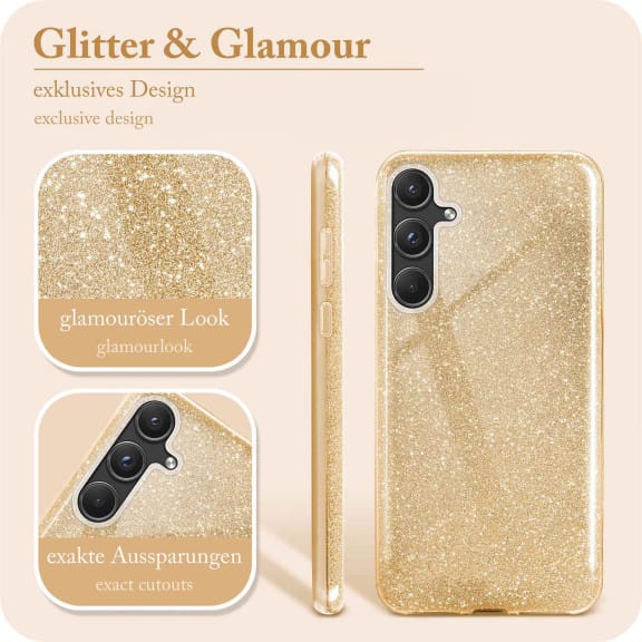ONEFLOW Glitter Case Samsung Galaxy A55 5G mit Glitzer Look – Weiteres Produktbild 2 ONEFLOW Glitter Case Samsung Galaxy A55 5G mit Glitzer Look – Weiteres Produktbild 2
