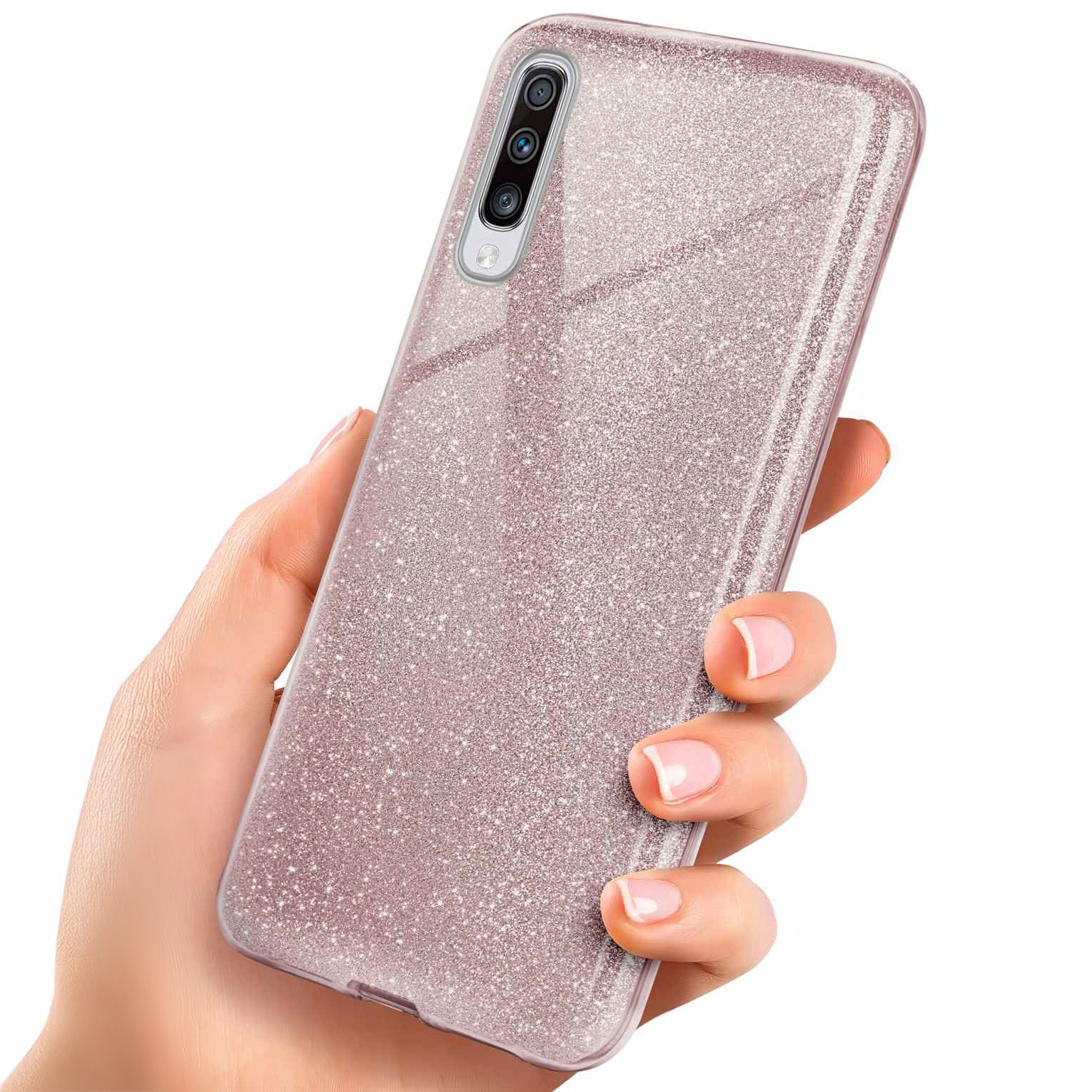 ONEFLOW Glitter Case Samsung Galaxy A70 mit Glitzer Look – Weiteres Produktbild 1 ONEFLOW Glitter Case Samsung Galaxy A70 mit Glitzer Look – Weiteres Produktbild 1