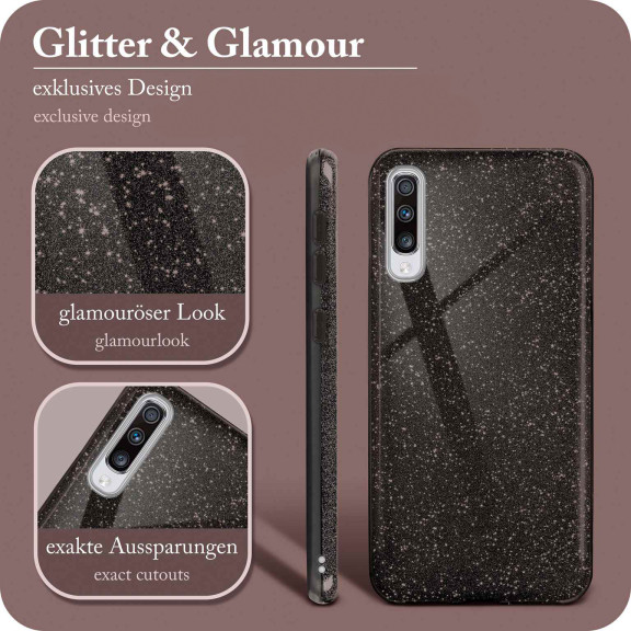 ONEFLOW Glitter Case Samsung Galaxy A70 mit Glitzer Look – Weiteres Produktbild 2 ONEFLOW Glitter Case Samsung Galaxy A70 mit Glitzer Look – Weiteres Produktbild 2