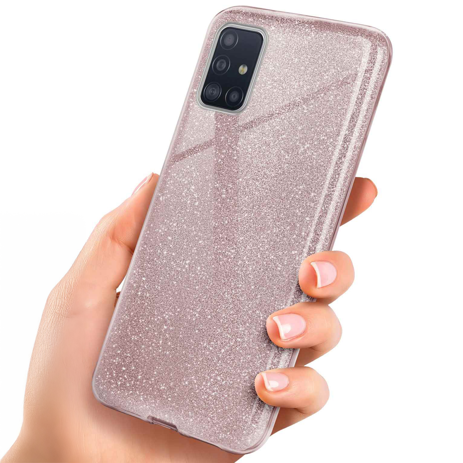 ONEFLOW Glitter Case Samsung Galaxy A71 mit Glitzer Look – Weiteres Produktbild 1 ONEFLOW Glitter Case Samsung Galaxy A71 mit Glitzer Look – Weiteres Produktbild 1
