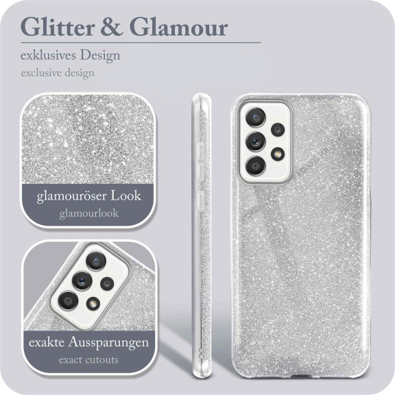 ONEFLOW Glitter Case Samsung Galaxy A72 mit Glitzer Look – Weiteres Produktbild 2 ONEFLOW Glitter Case Samsung Galaxy A72 mit Glitzer Look – Weiteres Produktbild 2
