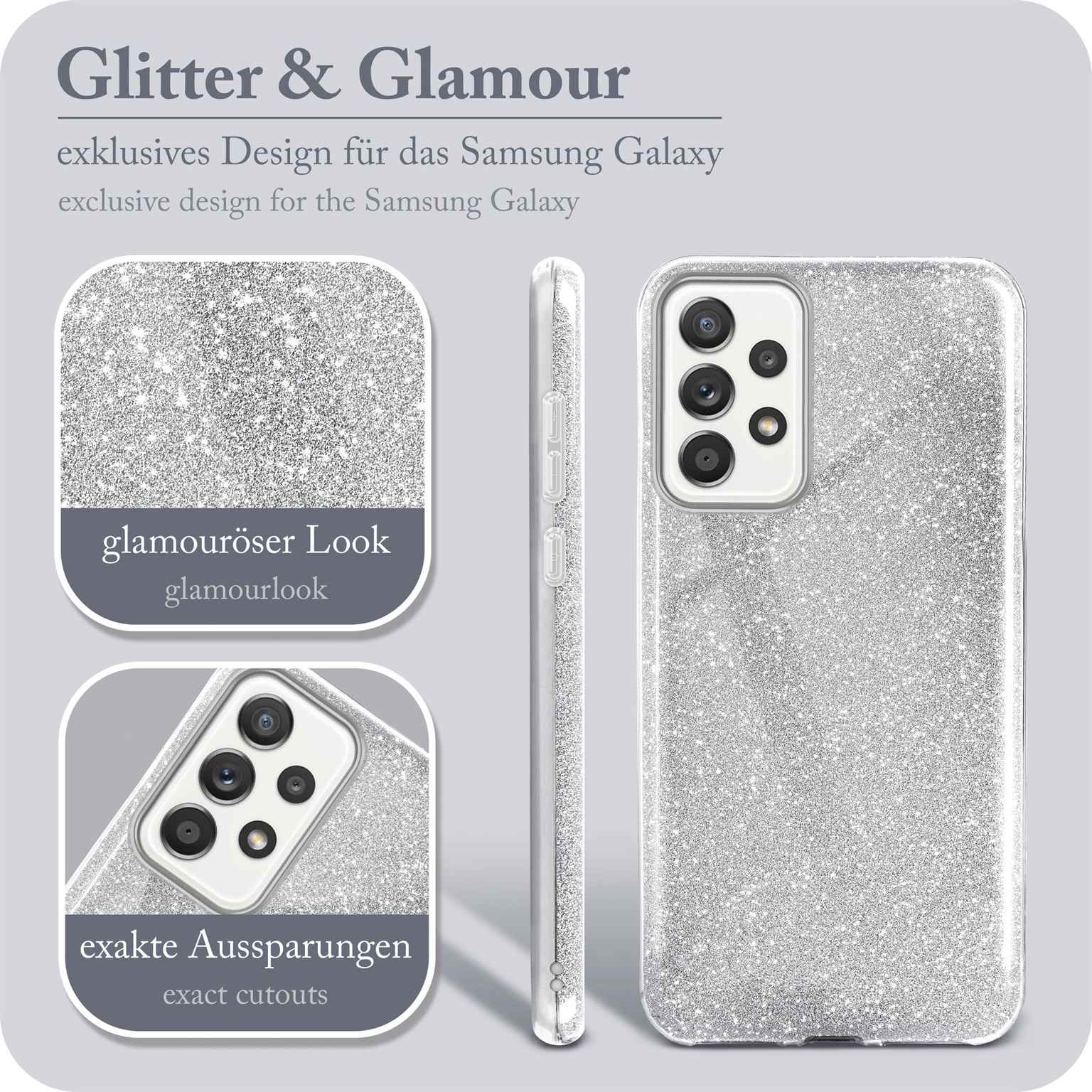 ONEFLOW Glitter Case Samsung Galaxy A72 mit Glitzer Look – Weiteres Produktbild 2 ONEFLOW Glitter Case Samsung Galaxy A72 mit Glitzer Look – Weiteres Produktbild 2