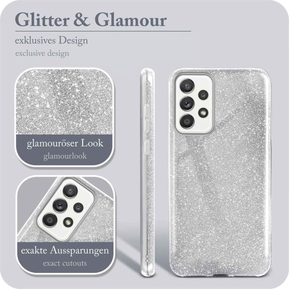 ONEFLOW Glitter Case Samsung Galaxy A72 5G mit Glitzer Look – Weiteres Produktbild 2 ONEFLOW Glitter Case Samsung Galaxy A72 5G mit Glitzer Look – Weiteres Produktbild 2