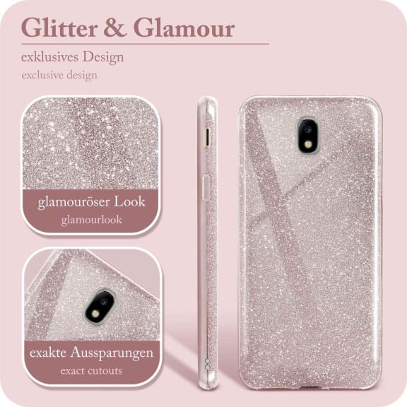 ONEFLOW Glitter Case Samsung Galaxy J5 (2017) mit Glitzer Look – Weiteres Produktbild 2 ONEFLOW Glitter Case Samsung Galaxy J5 (2017) mit Glitzer Look – Weiteres Produktbild 2