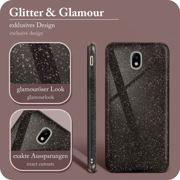 ONEFLOW Glitter Case Samsung Galaxy J5 (2017) mit Glitzer Look – Weiteres Produktbild 2 ONEFLOW Glitter Case Samsung Galaxy J5 (2017) mit Glitzer Look – Weiteres Produktbild 2
