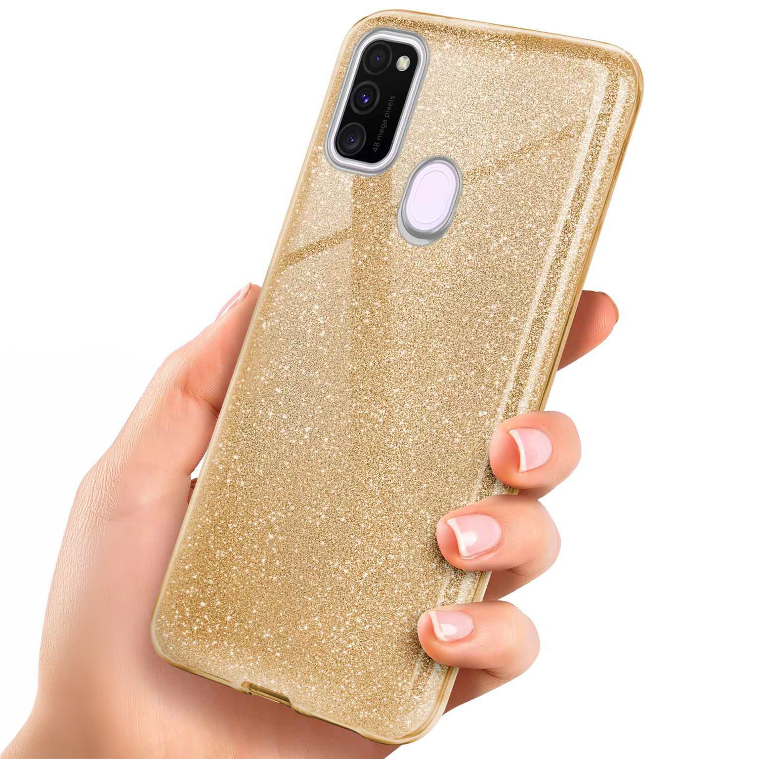 ONEFLOW Glitter Case Samsung Galaxy M30s mit Glitzer Look – Weiteres Produktbild 1 ONEFLOW Glitter Case Samsung Galaxy M30s mit Glitzer Look – Weiteres Produktbild 1