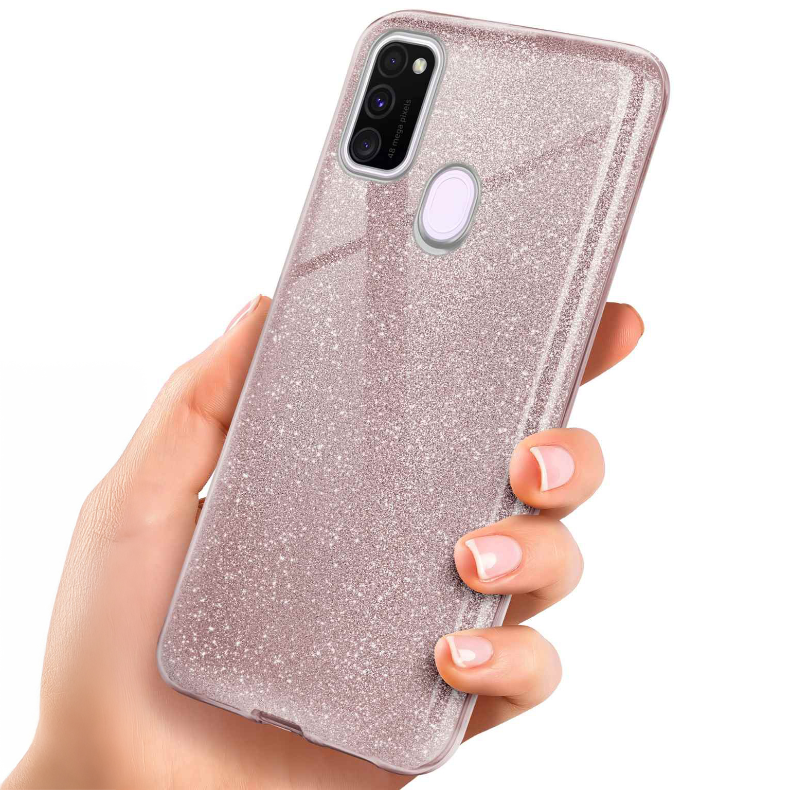 ONEFLOW Glitter Case Samsung Galaxy M30s mit Glitzer Look – Weiteres Produktbild 1 ONEFLOW Glitter Case Samsung Galaxy M30s mit Glitzer Look – Weiteres Produktbild 1