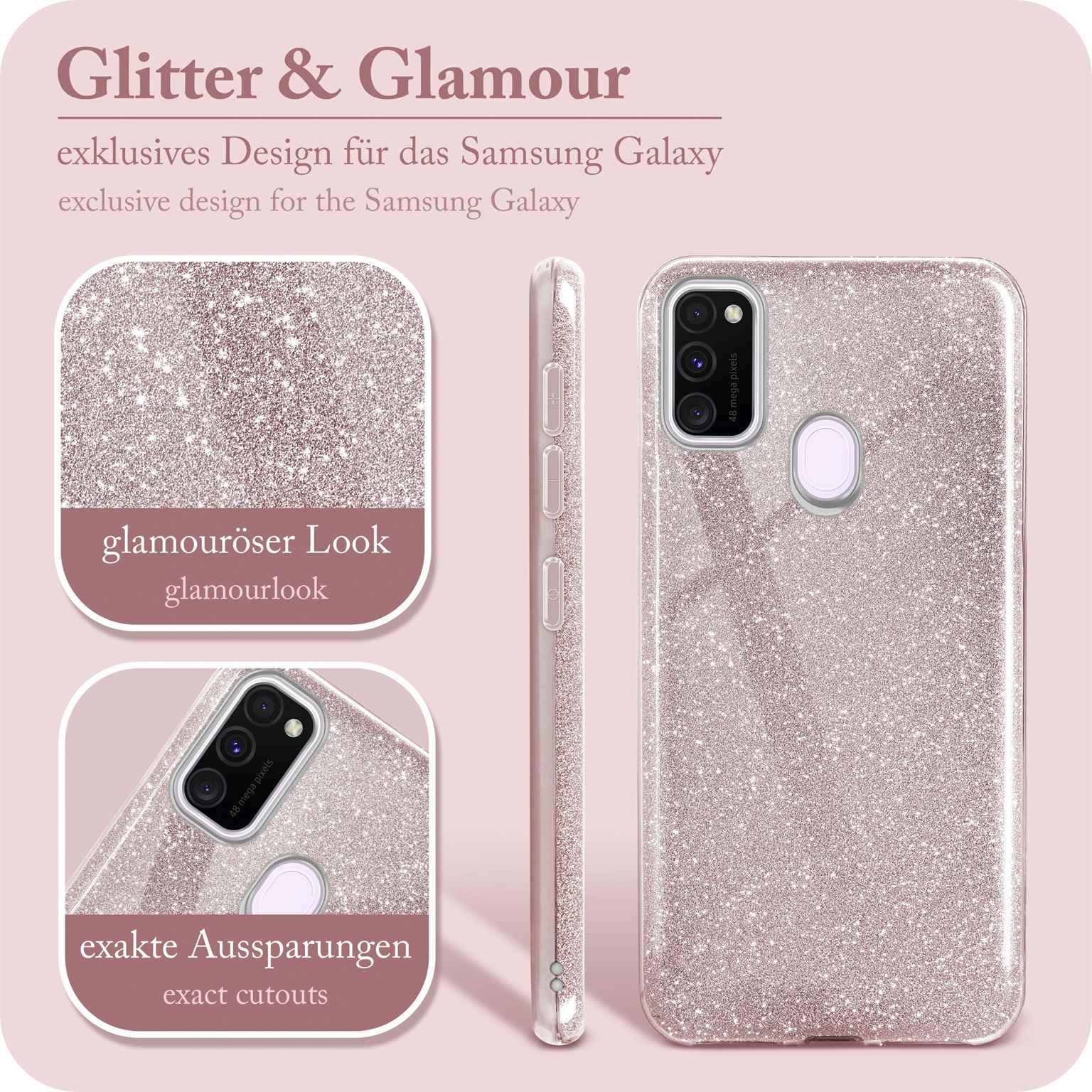 ONEFLOW Glitter Case Samsung Galaxy M30s mit Glitzer Look – Weiteres Produktbild 2 ONEFLOW Glitter Case Samsung Galaxy M30s mit Glitzer Look – Weiteres Produktbild 2