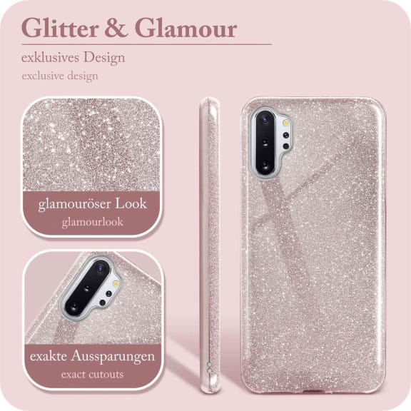 ONEFLOW Glitter Case Samsung Galaxy Note 10 Plus 5G mit Glitzer Look – Weiteres Produktbild 2 ONEFLOW Glitter Case Samsung Galaxy Note 10 Plus 5G mit Glitzer Look – Weiteres Produktbild 2