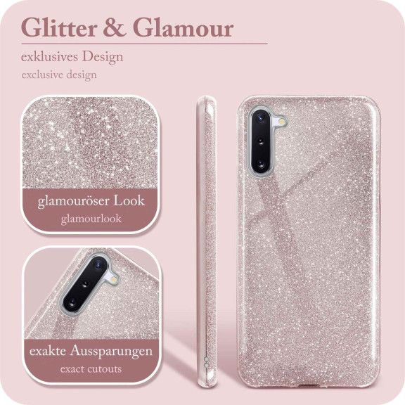 ONEFLOW Glitter Case Samsung Galaxy Note 10 mit Glitzer Look – Weiteres Produktbild 2 ONEFLOW Glitter Case Samsung Galaxy Note 10 mit Glitzer Look – Weiteres Produktbild 2