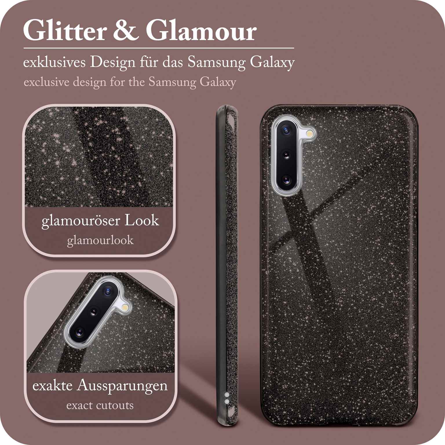 ONEFLOW Glitter Case Samsung Galaxy Note 10 mit Glitzer Look – Weiteres Produktbild 2 ONEFLOW Glitter Case Samsung Galaxy Note 10 mit Glitzer Look – Weiteres Produktbild 2