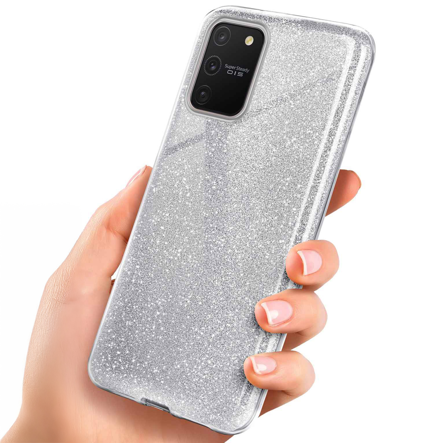ONEFLOW Glitter Case Samsung Galaxy S10 Lite mit Glitzer Look – undefined