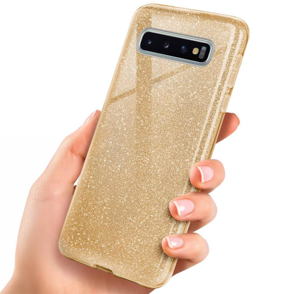 ONEFLOW Glitter Case Samsung Galaxy S10 Plus mit Glitzer Look – Weiteres Produktbild 1