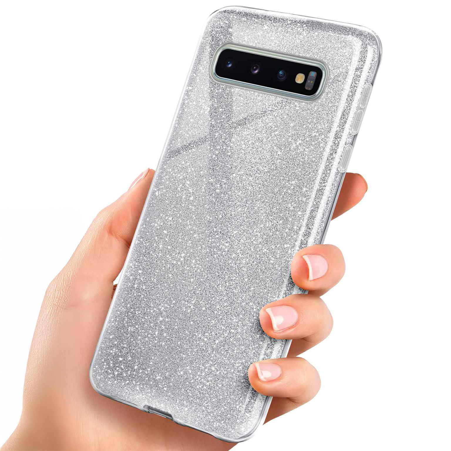 ONEFLOW Glitter Case Samsung Galaxy S10 Plus mit Glitzer Look – Weiteres Produktbild 1 ONEFLOW Glitter Case Samsung Galaxy S10 Plus mit Glitzer Look – Weiteres Produktbild 1