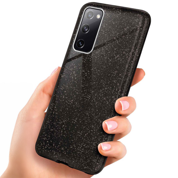 ONEFLOW Glitter Case Samsung Galaxy S20 FE mit Glitzer Look – Weiteres Produktbild 1