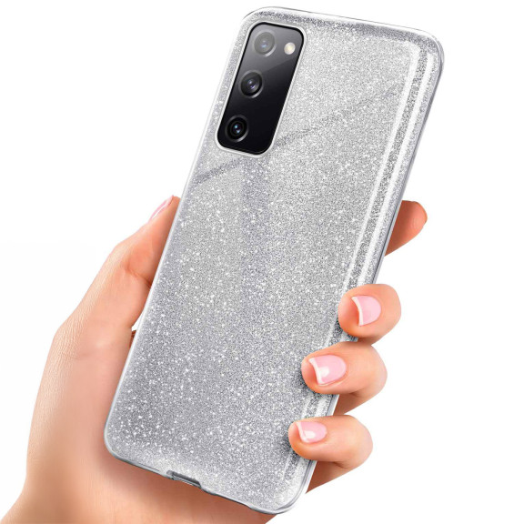 ONEFLOW Glitter Case Samsung Galaxy S20 FE mit Glitzer Look – Weiteres Produktbild 1
