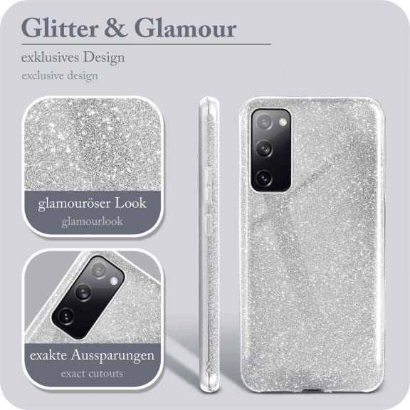 ONEFLOW Glitter Case Samsung Galaxy S20 FE mit Glitzer Look – Weiteres Produktbild 2 ONEFLOW Glitter Case Samsung Galaxy S20 FE mit Glitzer Look – Weiteres Produktbild 2