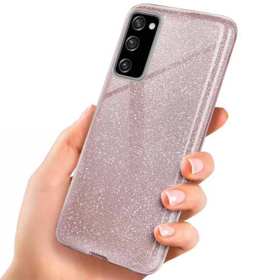 ONEFLOW Glitter Case Samsung Galaxy S20 FE 5G mit Glitzer Look – Weiteres Produktbild 1