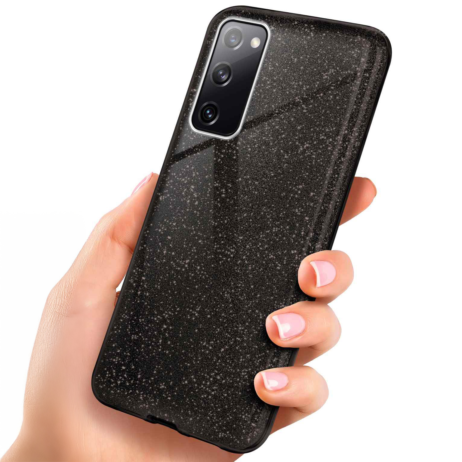 ONEFLOW Glitter Case Samsung Galaxy S20 FE 5G mit Glitzer Look – Weiteres Produktbild 1