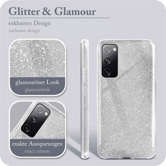 ONEFLOW Glitter Case Samsung Galaxy S20 FE 5G mit Glitzer Look – Weiteres Produktbild 2 ONEFLOW Glitter Case Samsung Galaxy S20 FE 5G mit Glitzer Look – Weiteres Produktbild 2