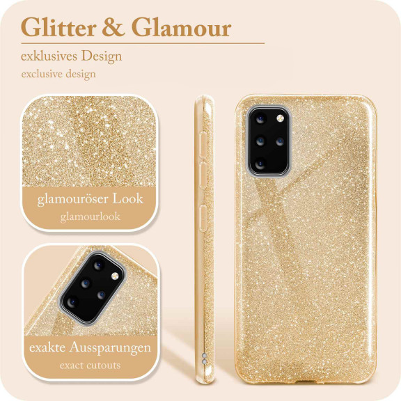 ONEFLOW Glitter Case Samsung Galaxy S20 Plus mit Glitzer Look – Weiteres Produktbild 2 ONEFLOW Glitter Case Samsung Galaxy S20 Plus mit Glitzer Look – Weiteres Produktbild 2