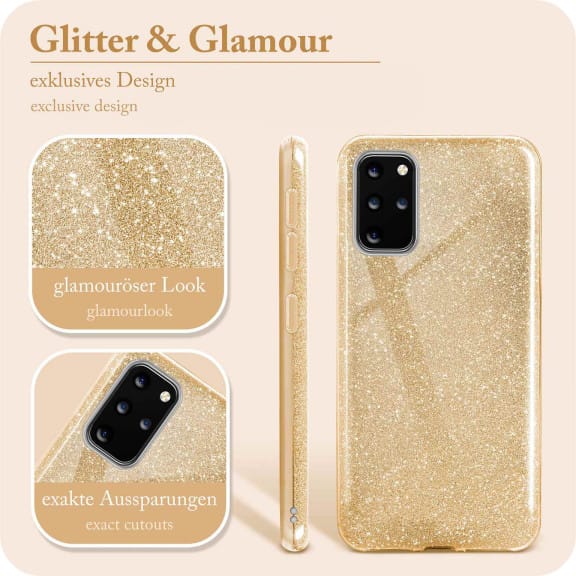 ONEFLOW Glitter Case Samsung Galaxy S20 Plus 5G mit Glitzer Look – Weiteres Produktbild 2 ONEFLOW Glitter Case Samsung Galaxy S20 Plus 5G mit Glitzer Look – Weiteres Produktbild 2