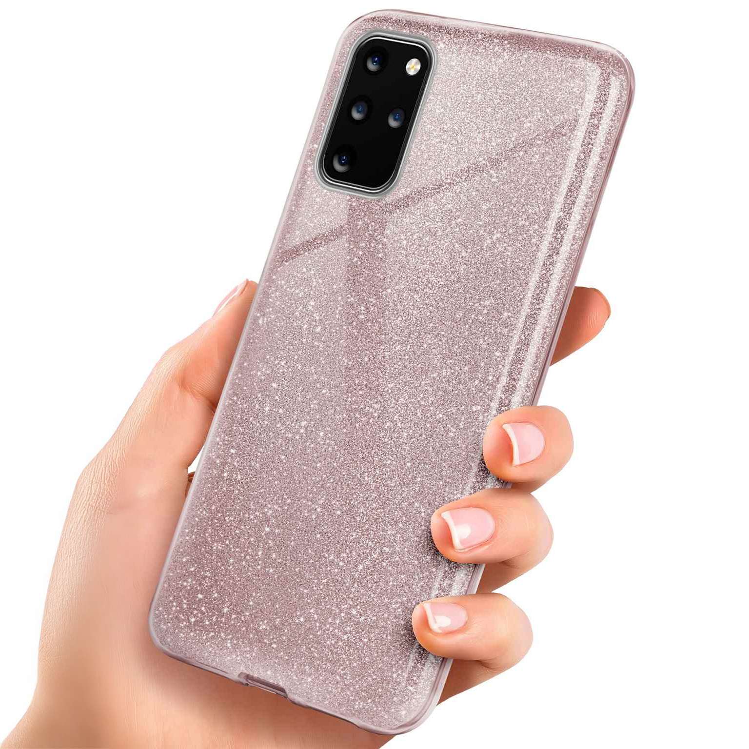 ONEFLOW Glitter Case Samsung Galaxy S20 Plus 5G mit Glitzer Look – undefined