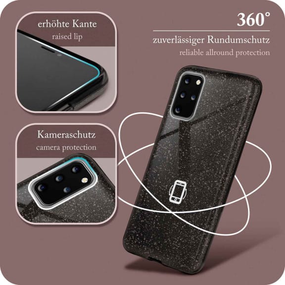 ONEFLOW Glitter Case Samsung Galaxy S20 Plus 5G mit Glitzer Look – Weiteres Produktbild 5 ONEFLOW Glitter Case Samsung Galaxy S20 Plus 5G mit Glitzer Look – Weiteres Produktbild 5