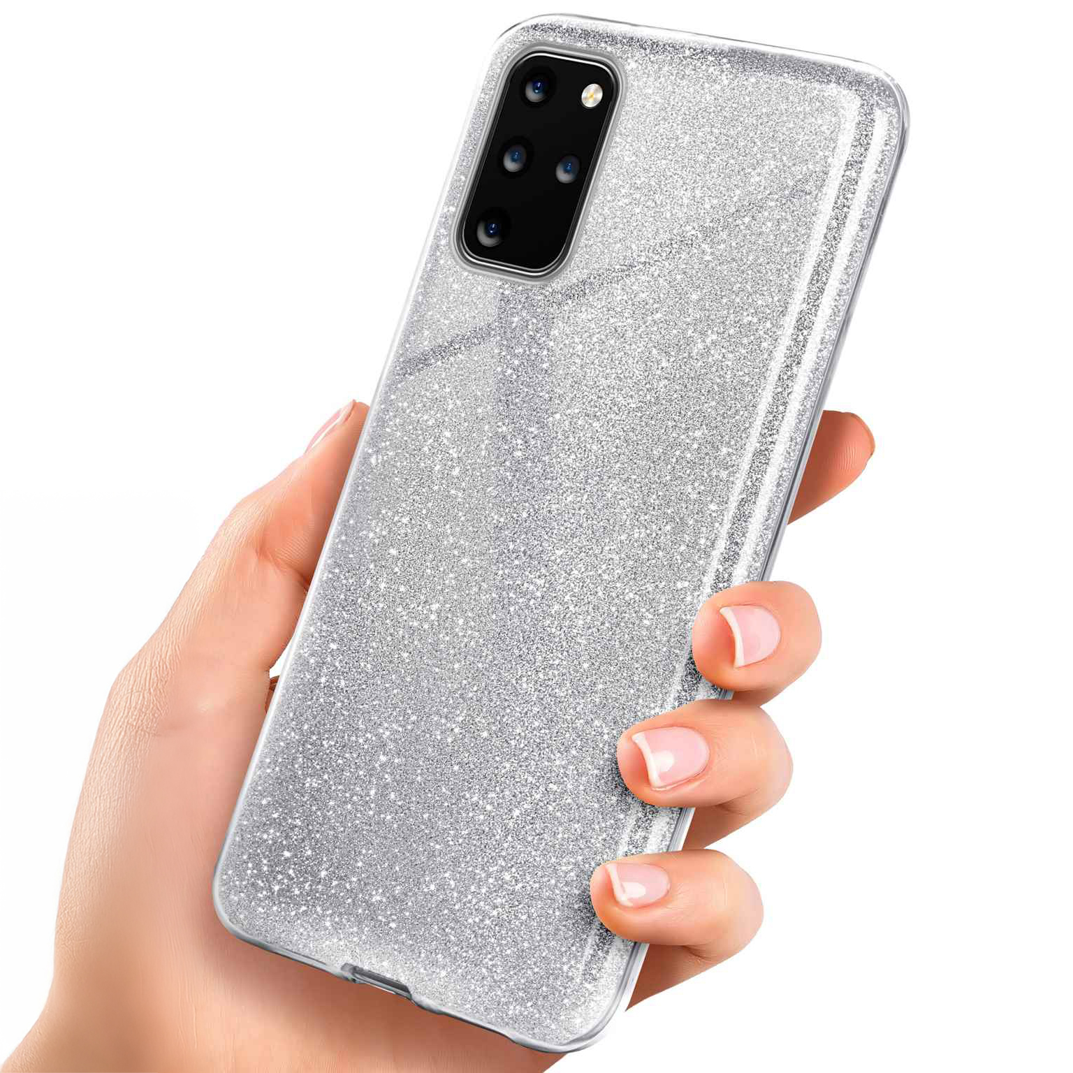 ONEFLOW Glitter Case Samsung Galaxy S20 Plus 5G mit Glitzer Look – Weiteres Produktbild 1 ONEFLOW Glitter Case Samsung Galaxy S20 Plus 5G mit Glitzer Look – Weiteres Produktbild 1