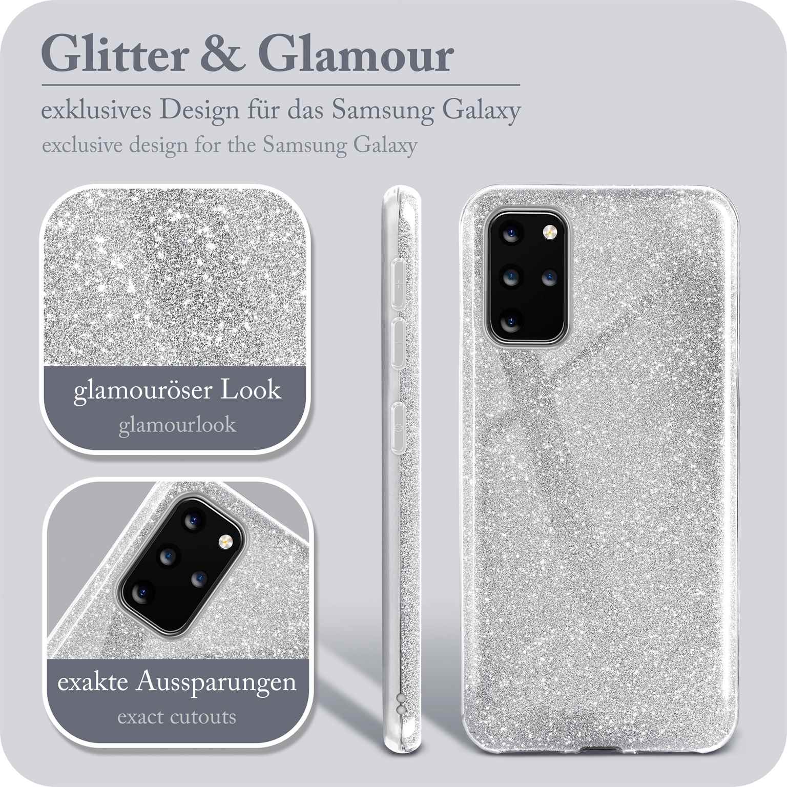 ONEFLOW Glitter Case Samsung Galaxy S20 Plus 5G mit Glitzer Look – Weiteres Produktbild 2 ONEFLOW Glitter Case Samsung Galaxy S20 Plus 5G mit Glitzer Look – Weiteres Produktbild 2