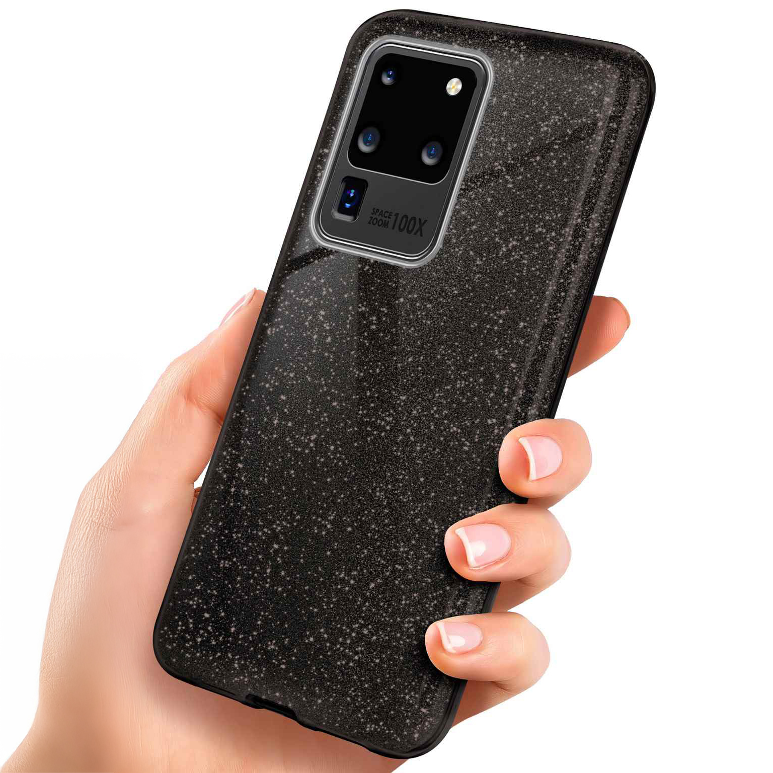 ONEFLOW Glitter Case Samsung Galaxy S20 Ultra mit Glitzer Look – undefined
