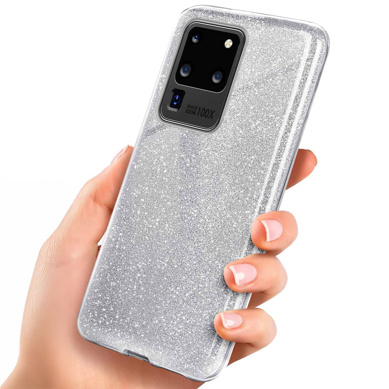 ONEFLOW Glitter Case Samsung Galaxy S20 Ultra mit Glitzer Look – Weiteres Produktbild 1 ONEFLOW Glitter Case Samsung Galaxy S20 Ultra mit Glitzer Look – Weiteres Produktbild 1