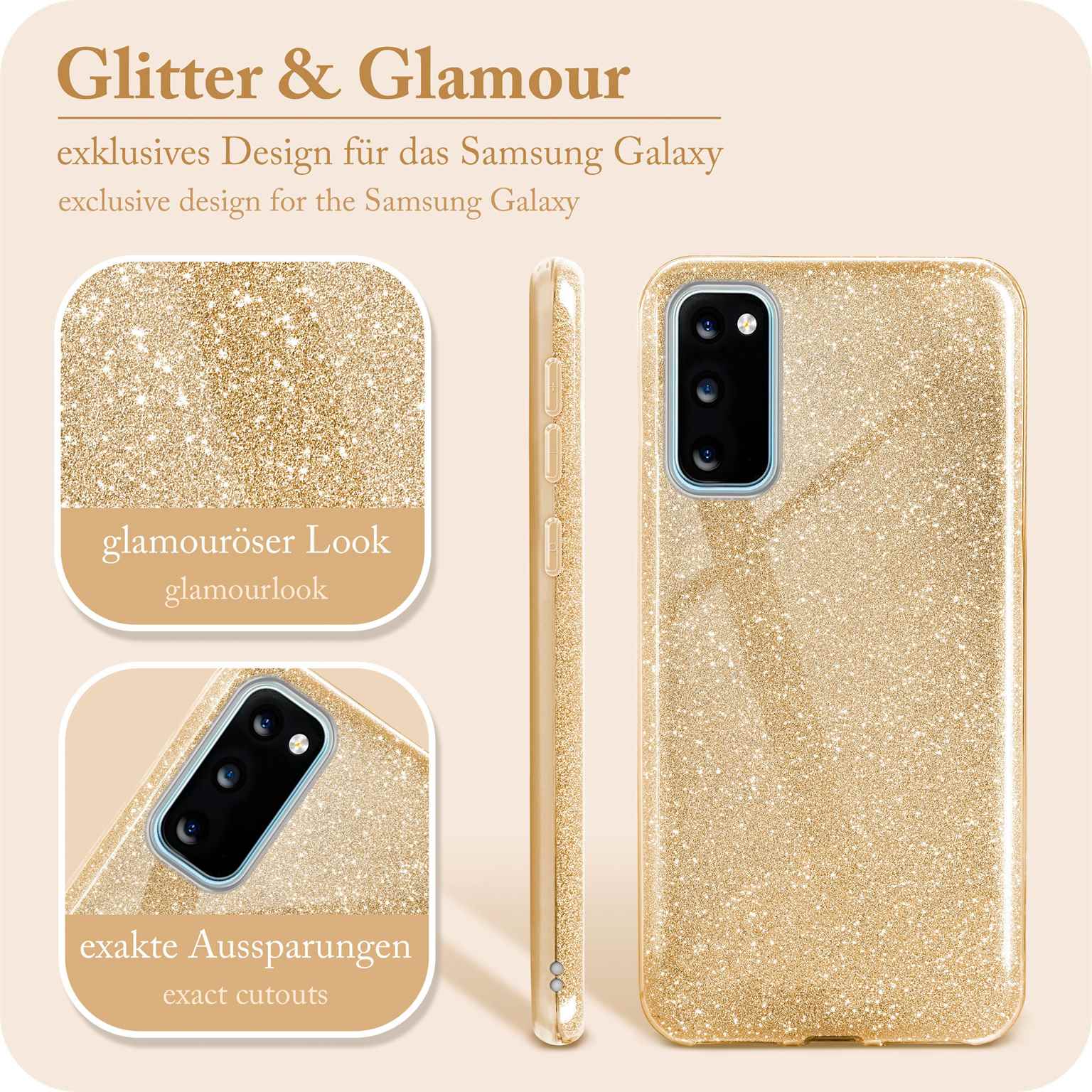 ONEFLOW Glitter Case Samsung Galaxy S20 mit Glitzer Look – Weiteres Produktbild 2 ONEFLOW Glitter Case Samsung Galaxy S20 mit Glitzer Look – Weiteres Produktbild 2