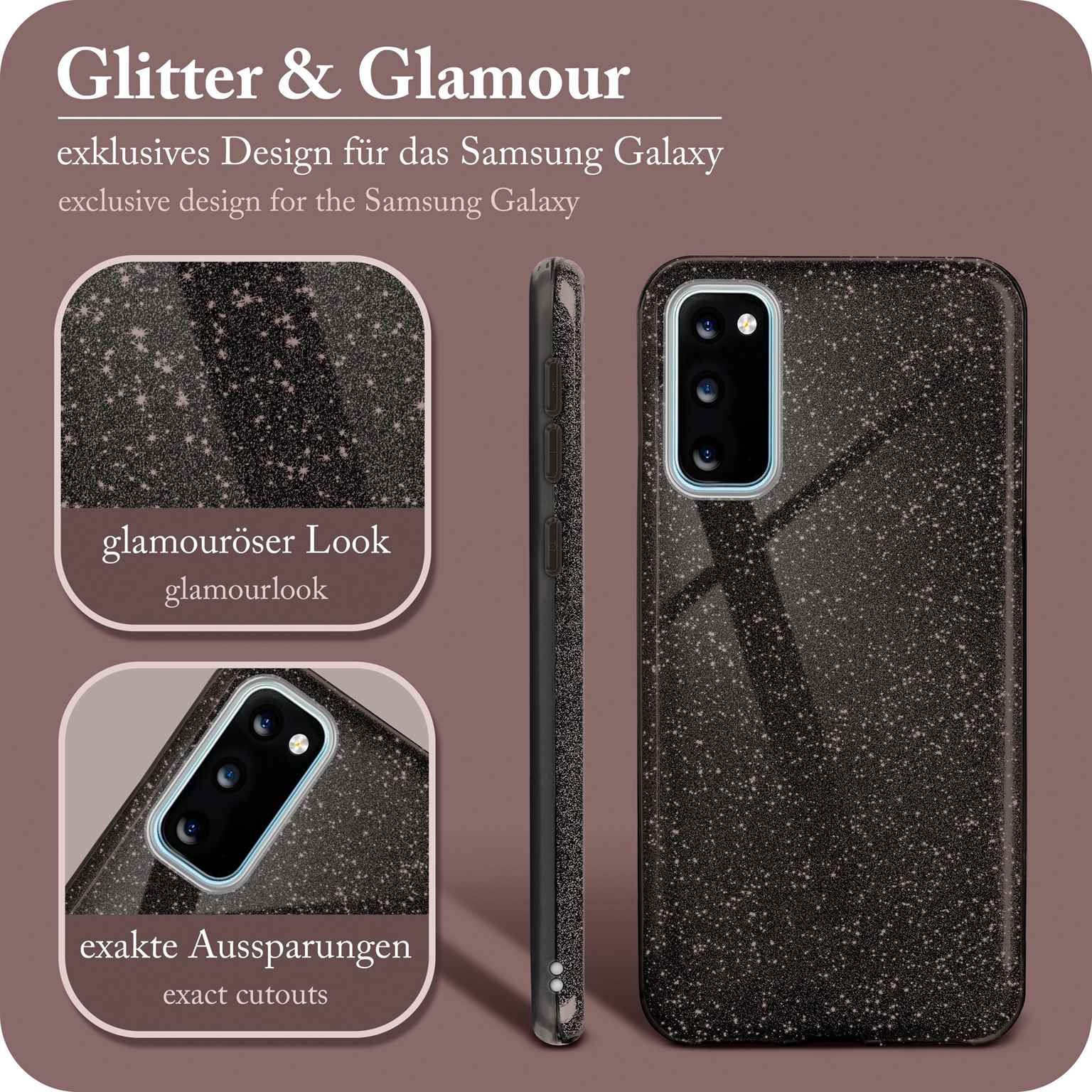 ONEFLOW Glitter Case Samsung Galaxy S20 mit Glitzer Look – Weiteres Produktbild 2 ONEFLOW Glitter Case Samsung Galaxy S20 mit Glitzer Look – Weiteres Produktbild 2