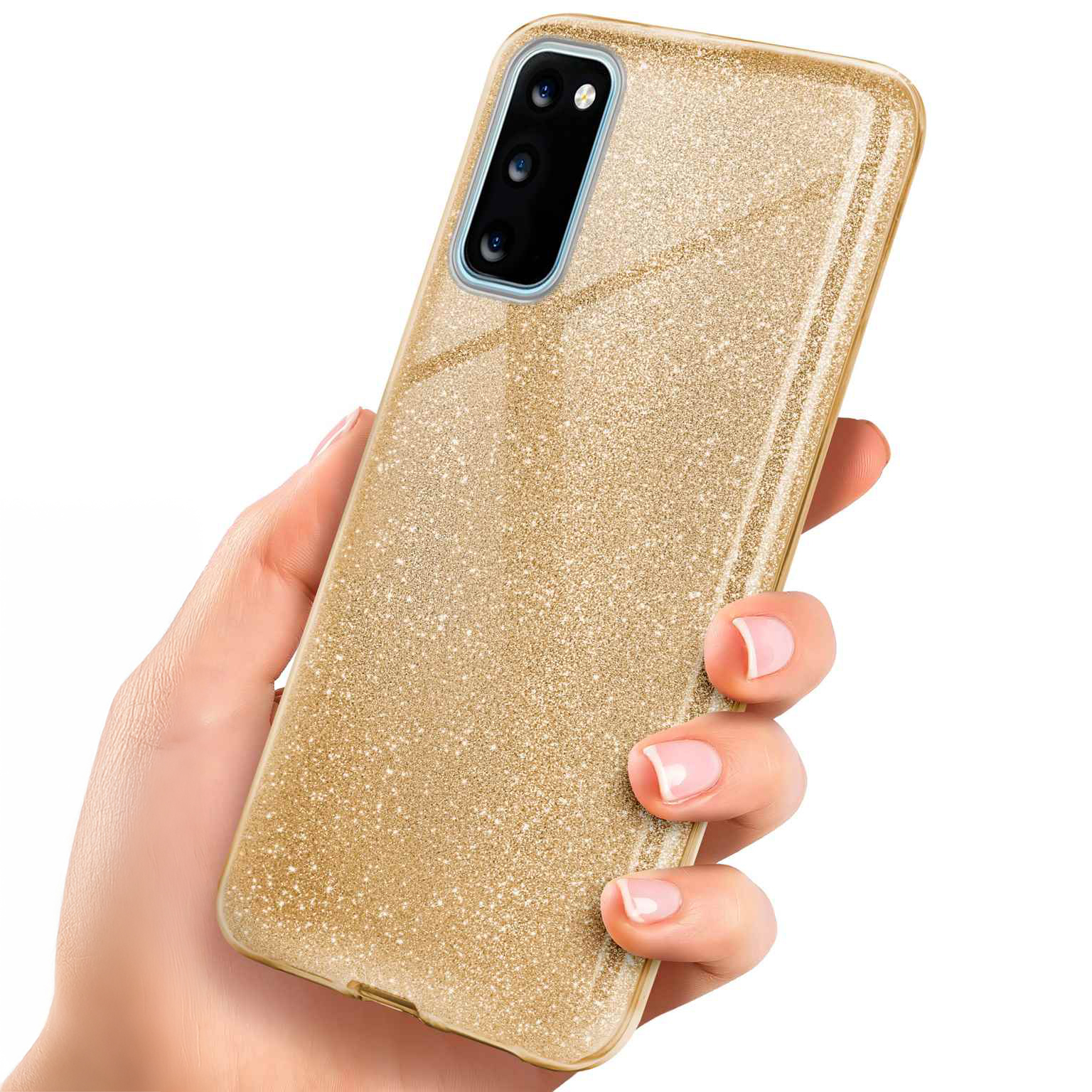 ONEFLOW Glitter Case Samsung Galaxy S20 5G mit Glitzer Look – Weiteres Produktbild 1 ONEFLOW Glitter Case Samsung Galaxy S20 5G mit Glitzer Look – Weiteres Produktbild 1