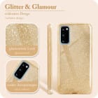 ONEFLOW Glitter Case Samsung Galaxy S20 5G mit Glitzer Look – Weiteres Produktbild 2
