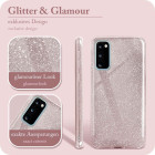 ONEFLOW Glitter Case Samsung Galaxy S20 5G mit Glitzer Look – Weiteres Produktbild 2