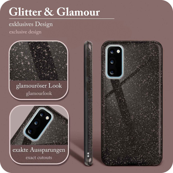 ONEFLOW Glitter Case Samsung Galaxy S20 5G mit Glitzer Look – Weiteres Produktbild 2 ONEFLOW Glitter Case Samsung Galaxy S20 5G mit Glitzer Look – Weiteres Produktbild 2