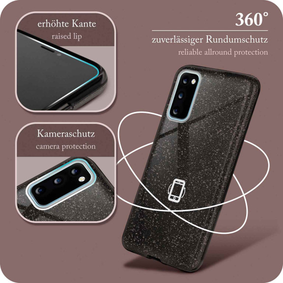 ONEFLOW Glitter Case Samsung Galaxy S20 5G mit Glitzer Look – Weiteres Produktbild 5 ONEFLOW Glitter Case Samsung Galaxy S20 5G mit Glitzer Look – Weiteres Produktbild 5