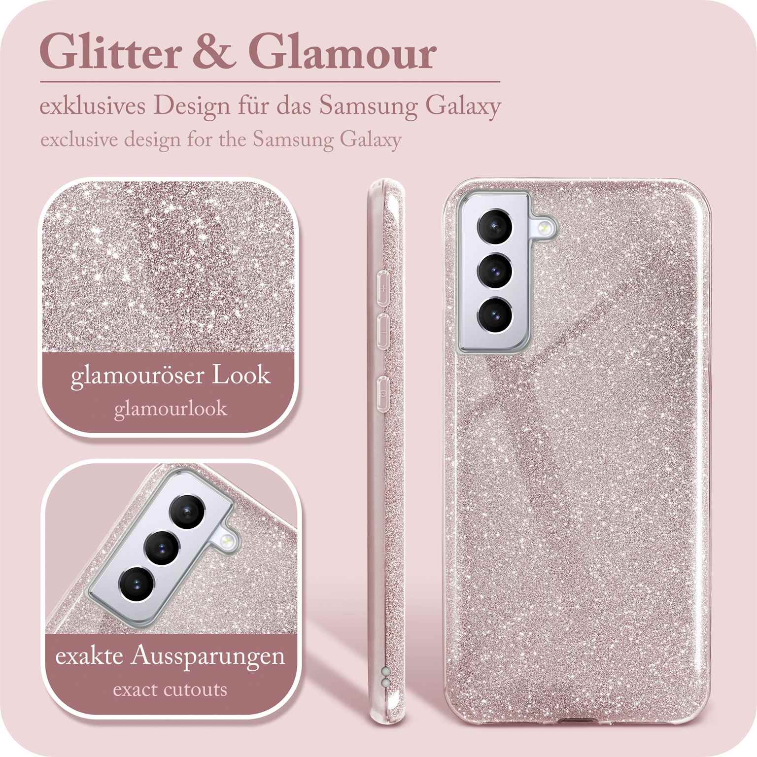 ONEFLOW Glitter Case Samsung Galaxy S21 Plus mit Glitzer Look – Weiteres Produktbild 2 ONEFLOW Glitter Case Samsung Galaxy S21 Plus mit Glitzer Look – Weiteres Produktbild 2