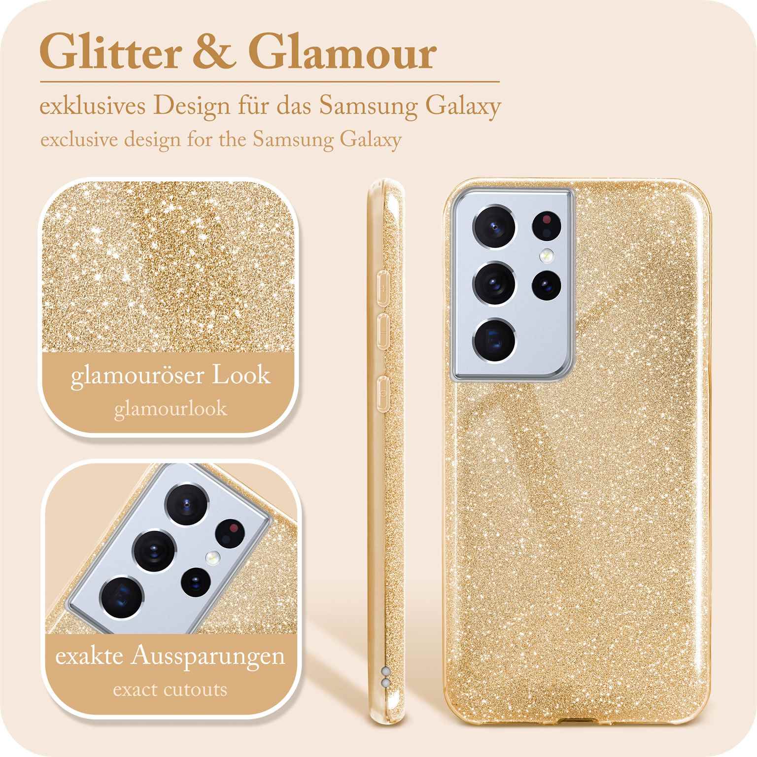 ONEFLOW Glitter Case Samsung Galaxy S21 Ultra mit Glitzer Look – Weiteres Produktbild 2 ONEFLOW Glitter Case Samsung Galaxy S21 Ultra mit Glitzer Look – Weiteres Produktbild 2