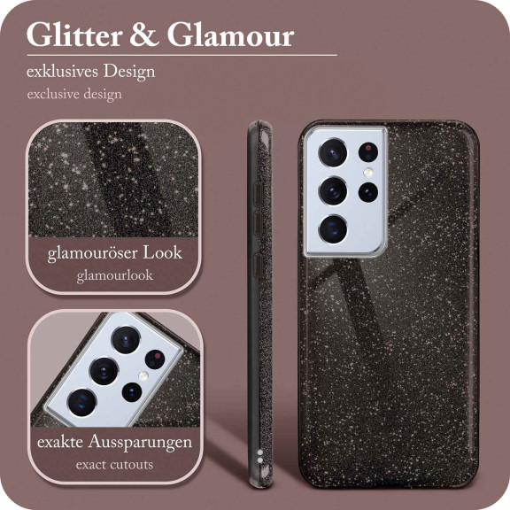 ONEFLOW Glitter Case Samsung Galaxy S21 Ultra mit Glitzer Look – Weiteres Produktbild 2 ONEFLOW Glitter Case Samsung Galaxy S21 Ultra mit Glitzer Look – Weiteres Produktbild 2