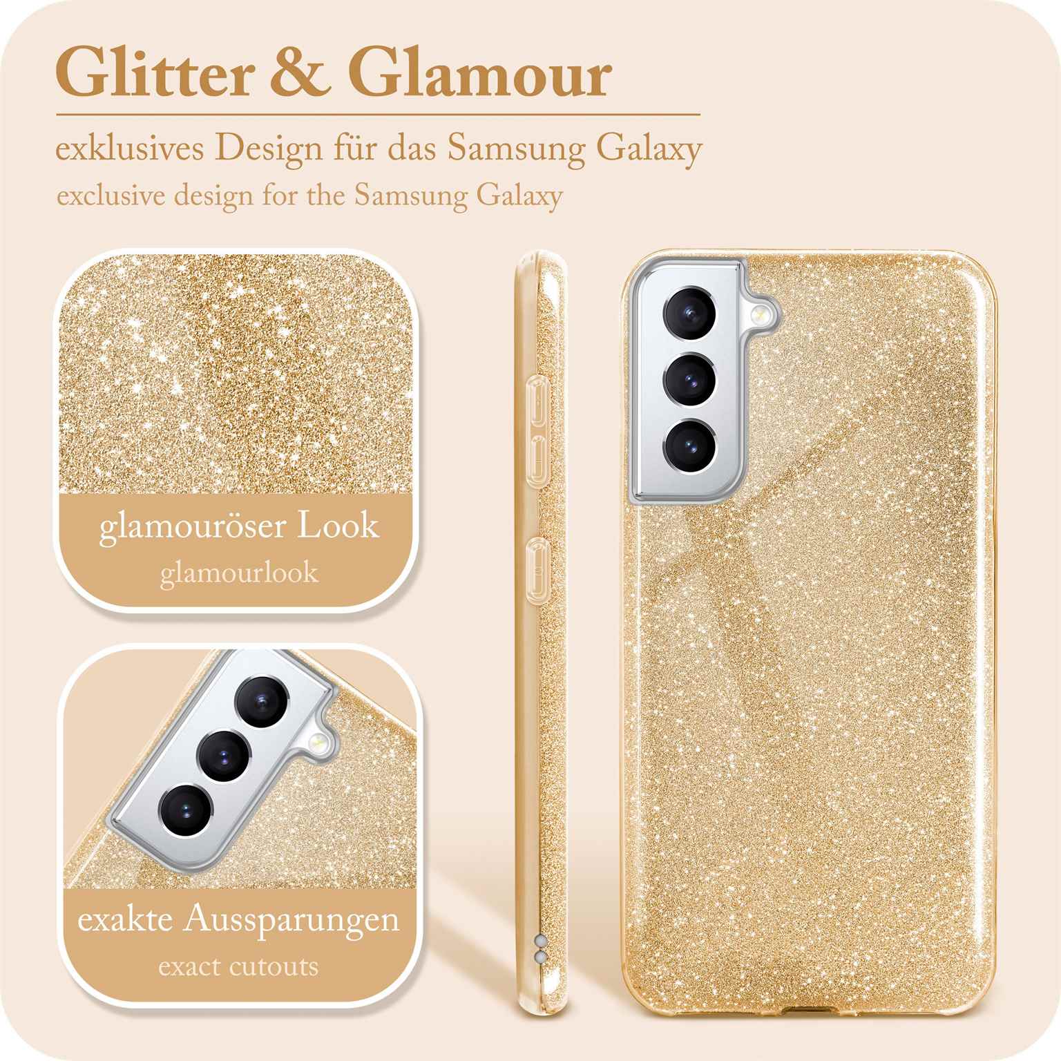ONEFLOW Glitter Case Samsung Galaxy S21 mit Glitzer Look – Weiteres Produktbild 2 ONEFLOW Glitter Case Samsung Galaxy S21 mit Glitzer Look – Weiteres Produktbild 2