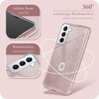 ONEFLOW Glitter Case Samsung Galaxy S21 mit Glitzer Look – Weiteres Produktbild 5