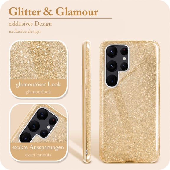 ONEFLOW Glitter Case Samsung Galaxy S22 Ultra mit Glitzer Look – Weiteres Produktbild 2 ONEFLOW Glitter Case Samsung Galaxy S22 Ultra mit Glitzer Look – Weiteres Produktbild 2
