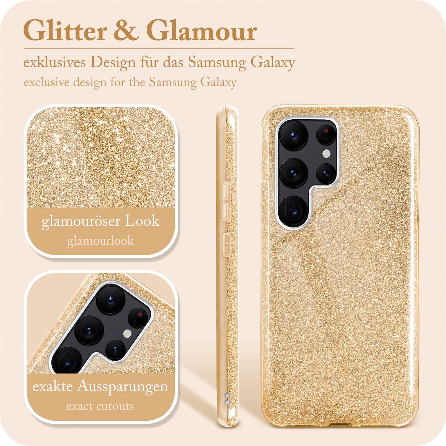 ONEFLOW Glitter Case Samsung Galaxy S22 Ultra mit Glitzer Look – Weiteres Produktbild 2 ONEFLOW Glitter Case Samsung Galaxy S22 Ultra mit Glitzer Look – Weiteres Produktbild 2