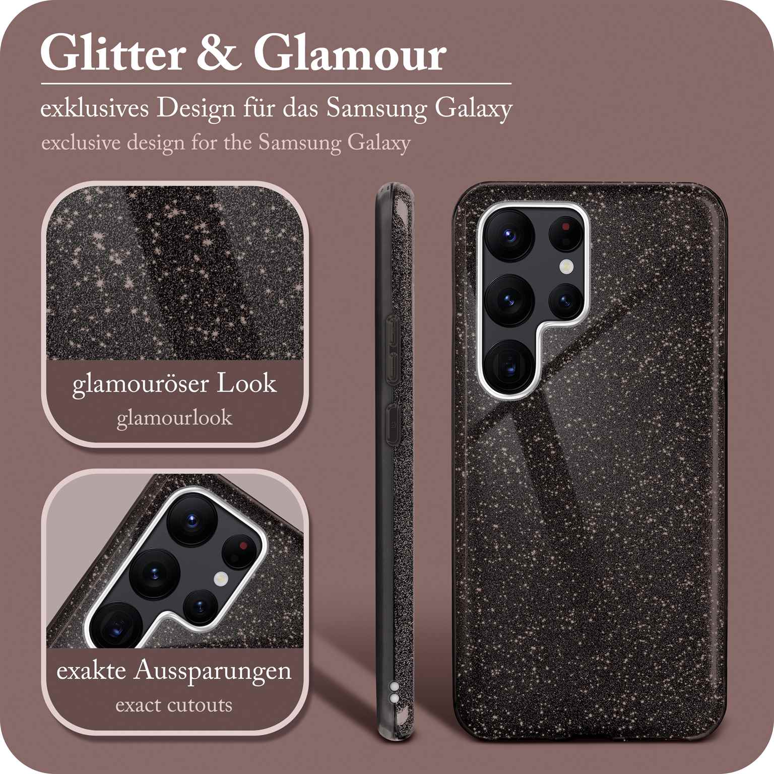ONEFLOW Glitter Case Samsung Galaxy S22 Ultra mit Glitzer Look – Weiteres Produktbild 2 ONEFLOW Glitter Case Samsung Galaxy S22 Ultra mit Glitzer Look – Weiteres Produktbild 2