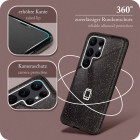 ONEFLOW Glitter Case Samsung Galaxy S22 Ultra mit Glitzer Look – Weiteres Produktbild 5