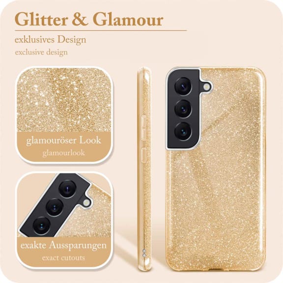 ONEFLOW Glitter Case Samsung Galaxy S22 mit Glitzer Look – Weiteres Produktbild 2 ONEFLOW Glitter Case Samsung Galaxy S22 mit Glitzer Look – Weiteres Produktbild 2
