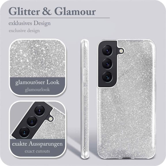 ONEFLOW Glitter Case Samsung Galaxy S22 mit Glitzer Look – Weiteres Produktbild 2 ONEFLOW Glitter Case Samsung Galaxy S22 mit Glitzer Look – Weiteres Produktbild 2